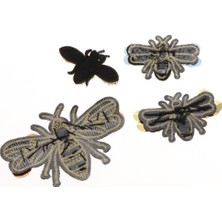 Cadia 4pcs Payetler Boncuklu Işlemeli (Yurt Dışından)