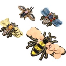 Cadia 4pcs Payetler Boncuklu Işlemeli (Yurt Dışından)