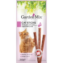 Garden Mix Ciğerli Kedi Stick Ödül 3*5g 50‘li