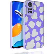 Heptek İletişim Xiaomi Redmi Note 11S Global Kılıf Kabartmalı Kamera Korumalı Desenli Darbe Emici Renkli Kapak (Nora)