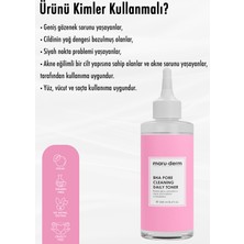 Maru.Derm Maruderm Tonik Gözenek Sıkılaştırıcı, Siyah Nokta ve  Bha Tonik 250 ml