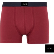 Kuuaz Bordo Erkek Boxer