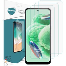 Microsonic Xiaomi Redmi Note 12 Screen Protector Nano Glass Cam Ekran Koruyucu (3`lü Paket)