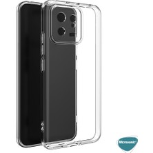 Microsonic Xiaomi Mi 13 Pro Kılıf Transparent Soft Şeffaf