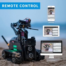 Adeept Rasptank Akıllı Robot Kiti - Raspberry Pi ile Uyumlu