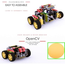 Adeept 4WD Akıllı Robot Kiti - Raspberry Pi ile Uyumlu