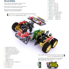 Adeept 4WD Akıllı Robot Kiti - Raspberry Pi ile Uyumlu