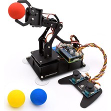 Adeept 5-Dof Robotik Kol Kiti - Raspberry Pi ile Uyumlu - Siyah