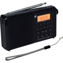UltraTekno Dijital Ekranlı Saatli Manuel Kanal Arama & Kayıt Özellikli Fm Radyo Bluetooth Hoparlör KTF-1715