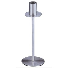 Biradlı Ayaklı Çelik Mumluk 22 cm