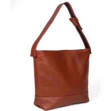 Saraci Leather Craft Deri El Yapımı Tote Çanta, Shopper Çanta, Büyük Çanta , Kadın Çanta