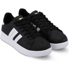 Slazenger ZENO Erkek Sneaker Koşu & Yürüyüş Ayakkabısı Siyah / Beyaz