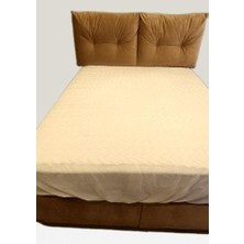 Bengi Ticaret Alez Fitted Model Full Kenar Yatak Koruyucu Lastikli 90X190 Pamuk Beyaz Renk El Yapım