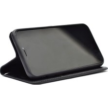 Case 4U Xiaomi Mi Note 10 Lite Tam Koruma Stand Olabilen Cüzdanlı Kar Deluxe Kapak Siyah