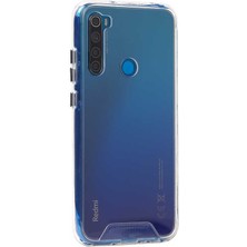 ZORE Xiaomi Redmi Note 8 Uyumlu Kılıf Darbe Emici Kalın Şeffaf Tasarımlı Sert Silikon Kapak