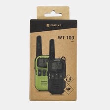 Decathlon Forclaz Usb Ile Şarj Edilebilen Walkie Talkie - 5 Km - Sarı / Siyah - Wt100