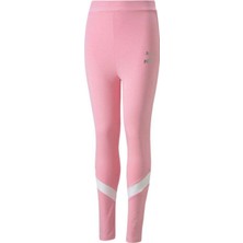 Puma Pembe Kız Çocuk Tayt 67031883 Classics 90 S Prep Legging