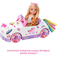 Barbie Chelsea  Bebek ve Arabası, 3 yaş ve üzeri, GXT41