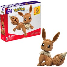 Mega Pokémon Jumbo Eevee Yapı Seti, Çocuklar İçin Karakter Figürleri Ve Yapı Oyuncakları (830 Parça) Gmd34