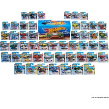 Hot Wheels Başlangıç Seti - 50'Li Araba Seti - Geniş Ürün Yelpazesi, Oyuncak Araba Koleksiyonu, 1:64 Ölçek - V6697