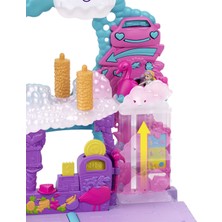 Polly Pocket Flamingo Araba Su Eğlencesi, 2 Bebek, Renk Değiştiren Flamingo Araba ve Su Oyunu Aksesuarlarıyla, 4 Yaş ve Üzeri Hhj05