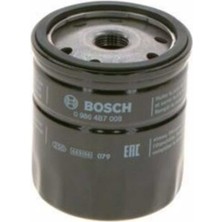 Bosch Opel Vectra B 1.6 Benzinli Yağ Filtresi 1996-2002 Bosch