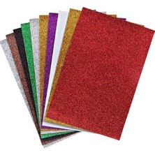 Glanart A4 Simli Fon Kartonu 10'lu A4 Boy Karışık Renkli