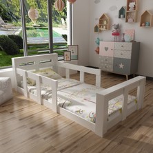 Mobilya Gezegeni Montessori Karyola X2003 90X190 Yatak Uyumlu
