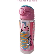 Frocx Kız Çocuk Barbie Matara 500 ml 1 Adet Lisanslı Barbi Suluk Okul Matarası Öğrenci Suluğu