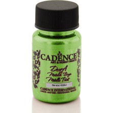 Cadence Dora Metalik Boya 50ML 194 Kıvı Yesılı