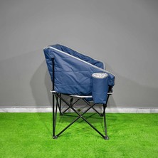 Argeus Balcony Comfort Katlanabilir Kamp Koltuğu Lacivert