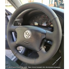 İmza Volkswagen Passat B5 Araca Özel Direksiyon Kılıfı (Noktalı Mat)