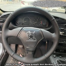İmza BMW-3.18-E36 Araca Özel Deri Direksiyon Kılıfı