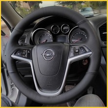 İmza Opel Astra J Araca Özel Direksiyon Kılıfı (Bombeli Derili Araclara Uyumlu)