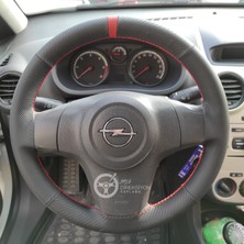 İmza Universal Karbon Oem Noktalı Yüzüklü Direksiyon Kılıfı