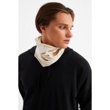 Bej Erkek 4 fonksiyonlu Koruyucu  Pamuklu, Esnek, Terletmez, Bandana, Boyunluk, Buff, Maske