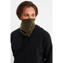 HAKİ Erkek 4 fonksiyonlu Koruyucu  Pamuklu, Esnek, Terletmez, Bandana, Boyunluk, Buff, Maske