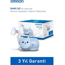 Omron Nami Cat Çocuklara Uygun Sevimli Nebülizatör