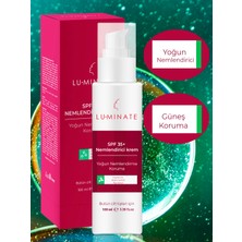 Luminate Yoğun Nemlendirici Yüz Kremi Cilt Tonu Eşitleyici Leke Karşıtı Gözenek Sıkılaştırıcı Su Bazlı Hyaluron Niacinamide Pantenol Spf 35+ 100 ml