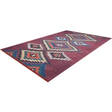 Halınet Bhopal Bordo Modern Dijital Baskı Halı