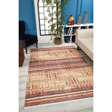Halınet Coimbatore Sarı Modern Dijital Baskı Halı