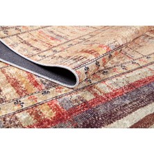 Halınet Coimbatore Sarı Modern Dijital Baskı Halı