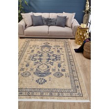 Halınet Cuautla Bej Modern Dijital Baskı Halı