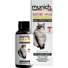 Munich Vet Üçlü Set - Kedi Vitamini + Kedi Malt Pasta + Biotine Plus Damla