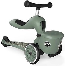 Scoot And Ride Highwaykick 1 Lifestyle Scooter - Green Lines 210621-96604