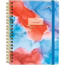 Victoria's Journals Spiralli Defter Sert Kapak 192 Sayfa 96 Yaprak 20X28 cm 90GR. Çizgili