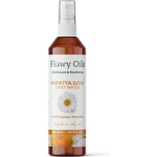 Flowy Oils Papatya Suyu %100 Tam Saf Doğal Yağlı Distilasyon Hidrosöl Suyu Tonik Daisy Hydrosol Tonic 50ML