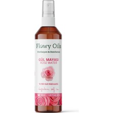 Flowy Oils Gül Mayası Aydınlatıcı %100 Tam Saf Doğal Yağlı Distilasyon Hidrosöl 50ML