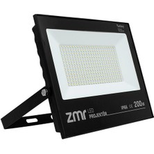 ZMR Ontem 200 W Siyah Kasa Slm LED Projektör IP66 (Beyaz 6500K)-131211 22 S