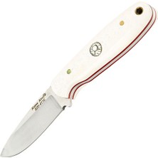 Kam Knife Küçük Boy Fonksiyonel Kılıflı Sabit Bıçak B20-4116B Beyaz